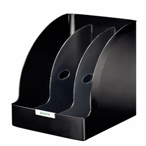Tijdschriftcassette Leitz Plus jumbo zwart