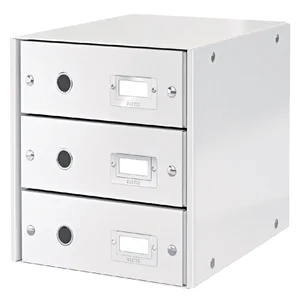 Ladenkast Leitz WOW Click & Store 3 laden gerecycl