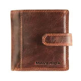Kaarthouder Maverick The Origingal super compact RFID leer bruin