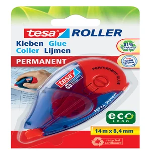 Lijmroller tesa® ecoLogo® permanent navulbaar op b