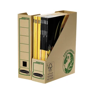 Tijdschriftcassette Bankers Box Earth A4 80mm brui