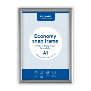 Kliklijst Europel Economy A1 zilver