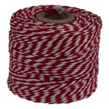 Touw Muller katoen 50 gram 45 meter rood/wit