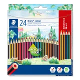 Kleurpotloden Staedtler Noris set à 20+4 kleuren