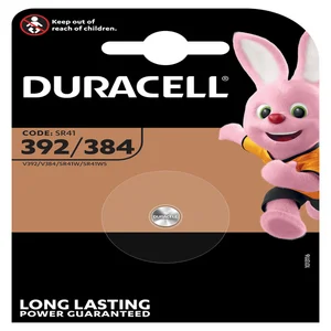Batterij Duracell knoopcel 1x392/384 alkaline Ø7,9