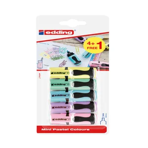 Markeerstift edding 7 mini 1-3mm pastel ass bliste