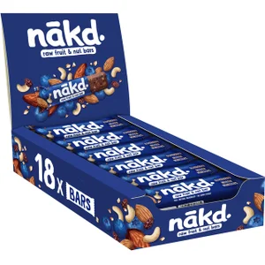 Fruit- en notenreep NAKD blueberry muffin 18x35 gr