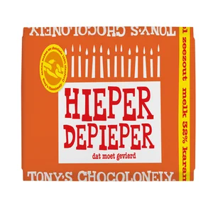 Chocolade Tony's Chocolonely melk karamel zeezout