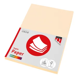 Kopieerpapier Quantore Colour A4 120gr creme 100 v