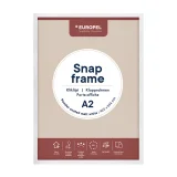 Kliklijst Europel A2 25mm mat wit