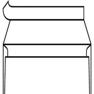 Envelop IEZZY bank C5/6 114x229mm zelfklevend stri