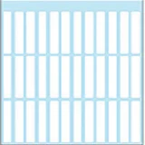 Etiket HERMA 3735 5x35mm wit 252 stuks