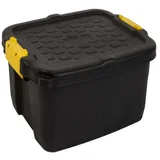 Opbergbox Bankers Box 24 liter met handgrepen robuust zwart