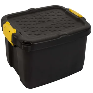 Opbergbox Bankers Box 24 liter met handgrepen robu