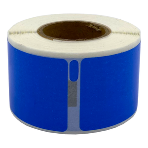 DULA - Dymo 99010/S0722370 Blauw label 28x89mm 130 etiketten per rol