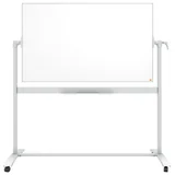 Whiteboard Nobo kantelbord mobiel 90x120cm staal