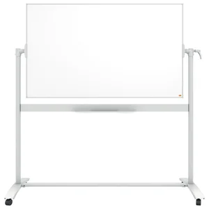 Whiteboard Nobo kantelbord mobiel 90x120cm staal
