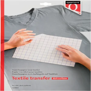 Inkjet transferpapier voor textiel Quantore donker