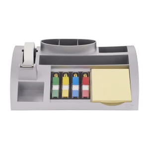 Bureau organiser Post-it C50 zilvergrijs incl inho