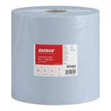 Poetspapier Katrin Industrial extra groot 3-laags 1000 vel blauw 464262