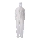 Overall CMT M non-woven ritssluiting PP wit 50 stuks