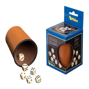 Dobbelbeker Tuckers Fun Factory kunstleer incl 6 d