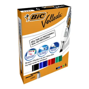 Viltstift Bic Velleda 1781 whiteboard schuin large