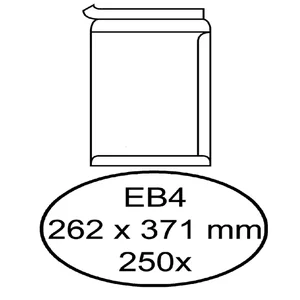 Envelop Quantore akte EB4 262x371mm zelfklevend wi