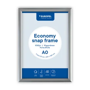 Kliklijst Europel Economy A0 zilver