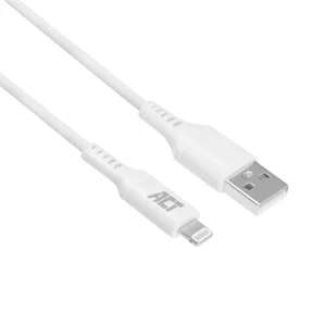 Kabel ACT USB 2.0 naar Lightning laad -en data 1 m