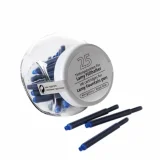 Inktpatroon Pelikan voor Lamy vulpen koningsblauw pot à 25 stuks