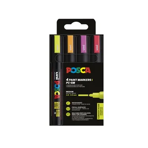 Paintmarker Uni POSCA PC5M medium fluor assorti se