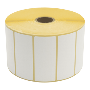 DULA Thermal Transfer Etiket - Polypropyleen - 70x30mm - kern 25mm - 2200 per rol - Permanent