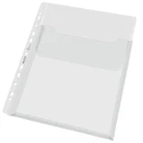 Harmonica showtas Leitz Premium met bovenklep copy safe PP A4 glashelder 5 stuks