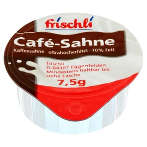 Koffieroom Frischli halfvolle melk 7,5 gram 240 cu
