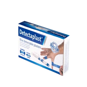 Elastische blauwe textielpleister Detectaplast 180