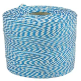 Touw Muller katoen 50 gram 45 meter blauw/wit