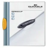 Klemmap Durable Swingclip 30 vellen geel