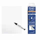 Magic-chart notes Legamaster whiteboard 20x30cm wit 25 vel