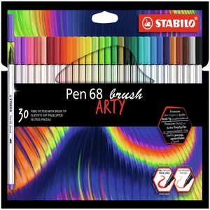 Brushstift STABILO Pen 568/30 Arty assorti set à 3