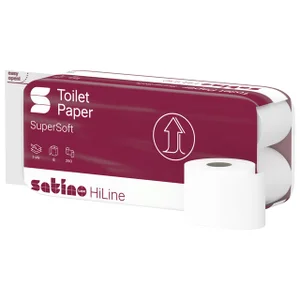Toiletpapier Satino MT1 HiLine 3-laags 8x250 vel w