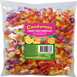 Zuurtjes Candyman frisse fruit zak 1 kilogram