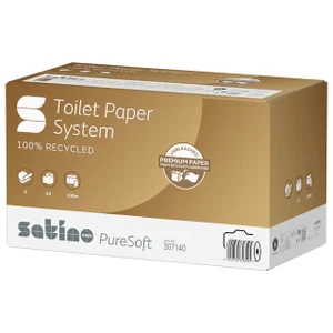 Toiletpapier Satino JT3 PureSoft systeemrol 2-laag