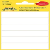Etiket Avery 3080 76x19mm wit 36 stuks