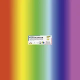 Fotokarton Folia 300gr 50x70cm 1650 regenboog