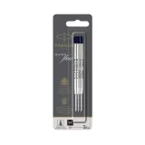 Balpenvulling Parker Quinkflow medium zwart blister à 3 stuks