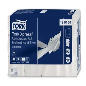 Handdoek Tork H2 Xpress compressed Advanced multif