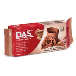 Boetseerklei DAS luchthardend 500 gram terracotta