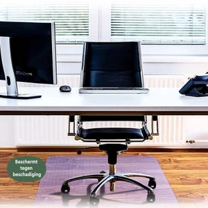 Stoelmat BRASQ PVC 90x120 voor harde vloer