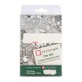 Tekenset Sakura Zentangle set à 20 patronen wit